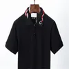 nuovo marchio Estate Uomo Polo Ricamo Camicia Maniche corte Top Colletto rovesciato Polo Abbigliamento Moda maschile Polo casual M-3XL # 886