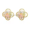 Brincos de garanh￣o feminino Floral ￡gua doce P￩rola Candy Color Barroco Declara￧￣o feminina Brinco Casamento Ear unhas J￳ias de moda Drop D Dhekc
