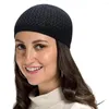 Berets Winter Hat For Women Men Unisex Knit Jacquard Caps Neutral Dome Warm Woolen Cap Autumn Solid Color Fashion