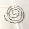 Anhänger Halsketten 3 teile/satz in loser Schüttung Edelstahl Curb Link Kette Halskette Für Frauen Herren Mode Geschenke Schmuck 4,5mm 24 Zoll1