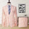 Мужские костюмы Blazers 2023 Linen Summer Striped Удобные дышащие брюки с 2 шт. Установка 230213