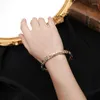 Bangle Classic Round Pattern Design Zinc Alloy Bracelet Women's Wrist Jewelry