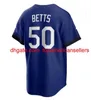 Jerseys de béisbol personalizados Nuevos Hombres Mujeres Jóvenes MOOKIE BETTS Jersey MUNCY JULIO LOS URIAS PUJOLS ANGELES CODY BELLINGER CLAYTON KERS