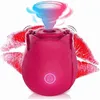 Rose Vibrator Clitoral zuigen massagers intense zuigtong lik clit stimulator tepel massager speelgoed voor vrouw