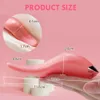 Vibrator-Zange für Damen, G-Punkt-Klitoris-Stimulator, Mini-Klitoris-Spielzeug, aufladbarer weiblicher Masturbator 0803