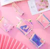 Ins süße Mini-Geldbörse im koreanischen Stil, einfache Geldbörse für Mädchen, klare kreative Geldbörse