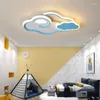 Plafoniere Lampade a LED per camerette per bambini semplici Cartoon Cloud Ragazzi Ragazze Camera da letto Studio Illuminazione domestica Decorazione