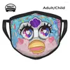 Berets Clown Furby Warm Stretch Windproof Cap Headgear Long Cute Custom Party Sprinkles Birthday Creepycute