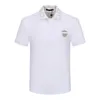 Haut de gamme marque brodé à manches courtes coton polo hommes s t-shirt coréen mode vêtements été luxe haut asiatique taille M-3XL