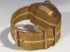 Nato-Armband, 43 mm, Bronzegehäuse, Automatikwerk 2824, 79250BB, hochwertige V4-Saphirglas-Armbanduhr, lässige klassische Uhren