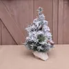 Christmas Decorations Festival Prop Long Lasting Indoor Cedar Ornament Tabletop Xmas Tree For Living Room