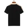 Herrpolos designer polo skjorta f￶r m￤n lyxiga polos casual t-shirt broderade brev mode high street m-3xl #88888