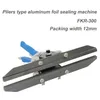 Portable Clamp-Type Aluminum Foil Sealing Machine Hand Held Heat Sealer Pliers Type Sealer Machine Crimp Heat Sealer For Mylar Bags Foil Bag