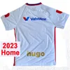 2023 24 C.D. Olimpia Mens Soccer Jerseys 22 23 Garcia Alvarez Home White Away Red 3rd Football Shirt Vuxen Kort ärm