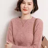 Women's Sweaters Tailor Sheep 2023 Autumn Winter Pure Cashmere Sweater O-Neck Women's High Quality Warm Female Loose Thicken Knitted