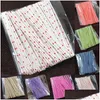 Gift Wrap Candy Bag Packaging Ligation Lollipop Dessert Accessories 100Pcs Kitchen Gadgets Wire Metallic Twist Ties Cake Tie Drop De Dhtr4