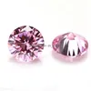 Diamants en vrac de haute qualité 100 pièces/sac 6 mm coupe ronde claire 15 couleurs 5A zircon cubique gemmes perles de pierres précieuses pour bricolage D Dh1Ii