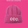 Beanies Beanie/Skull Caps Rosy Pink Knited Hat Wool Keep Warm Beanie Student Tide Ins 2023 Women Autumn Winter Spring Stripe Letter Female