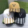 Nuevas gorras de béisbol Casquette de diseñador Gorra de béisbol para hombre Bordado de letras impresas Sombreros Diseñadores para mujeres Sombrero de cubo de verano Snapbacks Deportes