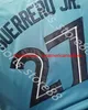 Camisas de beisebol personalizadas 2022 11 Bichette Jersey 27 Vladimir Guerrero Jr.