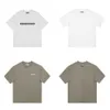 Fashion Men's T-shirt Brand Letter Tops Tees T-shirt décontracté en vrac à manches féminines