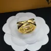 Anello LW per uomo GRANDE per coppia donna Placcato in oro con diamanti Anelli vintage di qualità T0P riproduzioni ufficiali Taglia USA stile classico regali premium con scatola 009