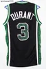 # 3 Kevin Durant Montrose Christian High School Retro Classic Basketball Jersey Mens Cousu Personnalisé Numéro et nom Maillots