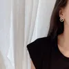 Pendientes de diamantes redondos de diseñador Selección de encanto Pendientes delicados de lujo Accesorios de marca populares Estilo juvenil urbano Regalo de moda a juego para parejas de mujeres