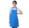 Adjustable Cooking Kitchen Apron For Woman Men Chef Waiter Cafe Shop BBQ Hairdresser Aprons Custom Gift Bibs Wholesale SN670