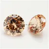 Loose Diamonds 30 Pcs/Bag Size 4 Mm Round Cut Mix 15 Color 5A Cubic Zirconia Gems Gemstone Beads Drop Deliver Dh5Tl