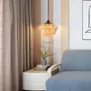 Pendant Lamps Nordic LED Lights Bedroom Living Room Aisle Hanglamp Into The Door Lustre Suspension Dining Reading Study Loft Deco