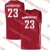 Niestandardowe szyte Washington State Cougars koszulka do koszykówki Braden Korpela Adrame Diongue Mael Hamon-Crespin Mouhamed Gueye Ahmed Ali WSU koszulki męskie młodzieżowe