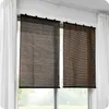 Curtain 135x60cm Self-Adhesive Pleated Blinds Half Blackout Windows For Kitchen Bathroom Balcony Shades Coffee/Office Window