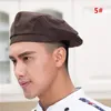 Berets Cook Men Men Women Kitchen Baker Chef Cap Usisex Beret Hat Catering 9 Colors Ylm9934