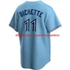 Camisas de beisebol personalizadas 2022 11 Bichette Jersey 27 Vladimir Guerrero Jr.