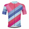 Vestes de course RUNCHITA été cyclisme Pro équipe à manches courtes vélo course vélo Ciclismo Cycle porter élastique bande Jersey