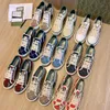 With Box Designer Sneakers GGity Shoes Designers Tennis 1977 Sneakers Luxury Canvas Shoes Beige Blue Washed Jacquard Denim Shoe Ace Rubbe xJ