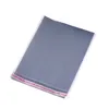 100pcs/lot 28x28cm transparent self adhesive seal OPP bags all clear toy garment packing poly bag with glue tape seal