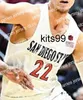 Бейсбол в колледже носит Custom San Diego State Aztecs SDSU College Basketball Jersey Леонард Мэтт Брэдли Трей Пуллиам Ламонт Батлер