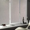 Raamstickers Mat glas-in-loodfolie Statisch vastkleven Ondoorzichtig Zelfklevend Privacy PVC Huis Decoratief Vinile 50 X 200 Cm