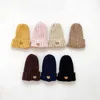 Berretti 2023 Coreano Del Fumetto Dell'orso Del Ricamo Del Cappello Del Bambino Morbido Caldo Capretti Delle Ragazze Dei Ragazzi Cap Beanie Autunno Inverno Lavorato A Maglia Per Bambini Gorras