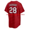 Maillots de baseball personnalisés 28 Nolan Arenado 2021 All Star Game Jack Flaherty Jersey Yadier Molina Paul Goldschmidt Marcell Ozuna Kolten Wong