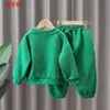 Sets Baby Jungen Kleidung Frühling Herbst Pullover anzug Kinder kleidung kinder kleidung Langarm T-shirt Hose sets Sportswear Y