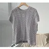 Kadın Sweaters Kadın Sequin Hollow Out Örgü Pullover Bel Drawstring Bayanlar Damla Omuz Kılıf Moda Sweater