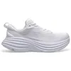 Buty motocyklowe buty do biegania na zewnątrz dla mężczyzn Women Hoka Bondi 8 Clifton Triple White Black Harbor Mist Summer Song Blue Lunar Rock Runner