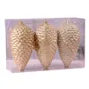 Christmas Decorations Festival Supplies Lightweight Tree Pine Cones Ornaments For Home