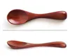 Natural Wooden Spoon Scoop Wood Tea Honey coffee Condiment Salt Sugar Spoons