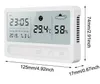 Temperature Instruments Touch Weather Station Digital LCD Display Touch Button Indoor Temperature Humidity Monitor Hygrometer Weather Forecast Clock SN4310