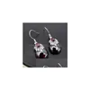 Dangle Chandelier Earrings Lybuy 925 Sterling Sier Garnet Yellow Agates Green Drop For Ladies Delivery 202 Dha0D