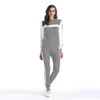 Kvinnors tvåbitar byxor Cotton Full Flare Sleeve Kne-Length Limited Arrival Stick Suit Leisure Woman and Winter Fashion Sweaterwomen's w